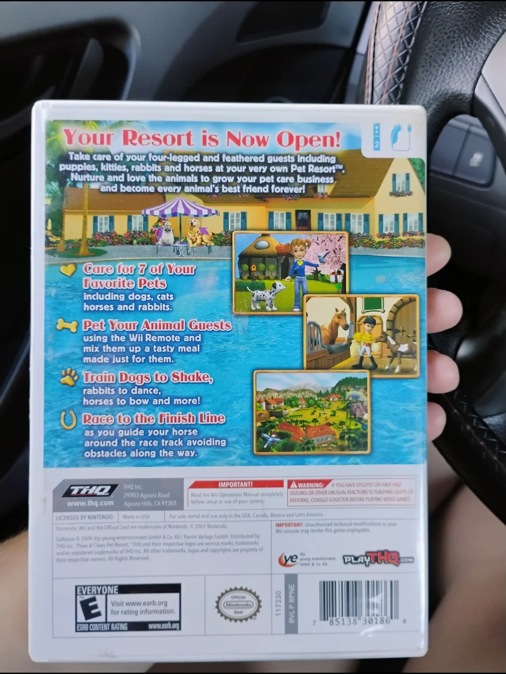 Brunswick Pro Bowling (Wii) - White & Blue